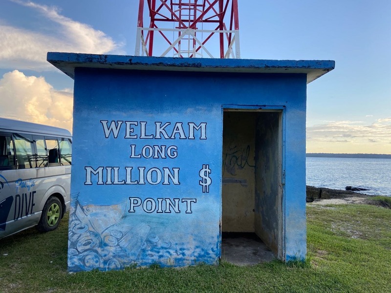 vanuatu million dollar point